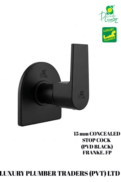 CONCEALD COCK 15 MM BLACK